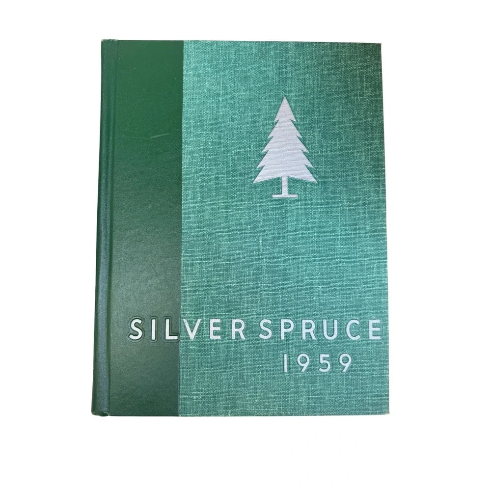Silver Spruce 1959 Yearbook Colorado State University‎ Forestry Vintage